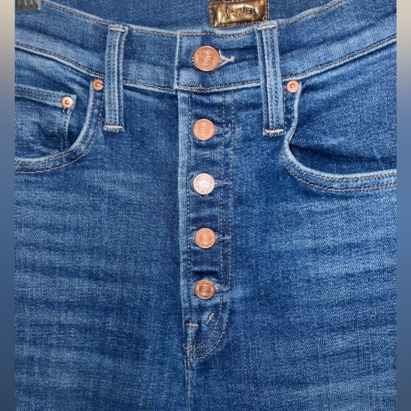 MOTHER DENIM THE PIXIE RAMBLER ANKLE Size 25 EUC - Picture 12 of 14